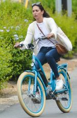 LAUREN SILVERMAN at a Bike Ride in Montecito 05/13/2021