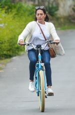 LAUREN SILVERMAN at a Bike Ride in Montecito 05/13/2021