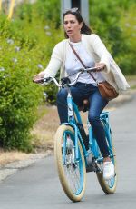 LAUREN SILVERMAN at a Bike Ride in Montecito 05/13/2021
