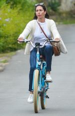 LAUREN SILVERMAN at a Bike Ride in Montecito 05/13/2021