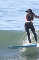 LEIGHTON MEESTER at a Surf Session in Malibu 05/09/2021