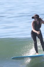 LEIGHTON MEESTER at a Surf Session in Malibu 05/09/2021