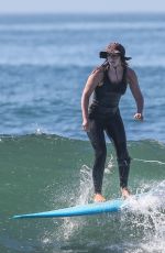 LEIGHTON MEESTER Out Surfing in Malibu 04/30/2021