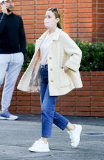 LESLIE MANN Out in Santa Monica 05/20/2021