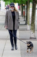 LILI REINHART Out with Her Dog in Vancouver 05/27/2021