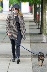 LILI REINHART Out with Her Dog in Vancouver 05/27/2021