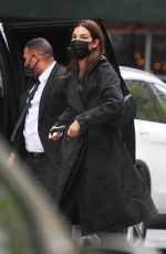 LILY ALDRIDGE Out and About in New York 05/07/2021