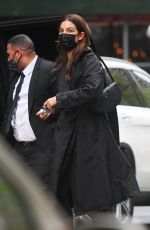LILY ALDRIDGE Out and About in New York 05/07/2021