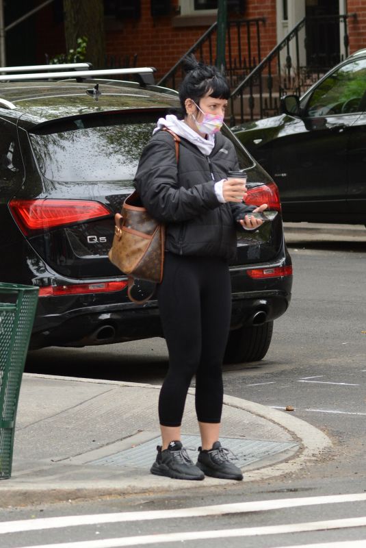 LILY ALLEN Out in New York 05/08/2021