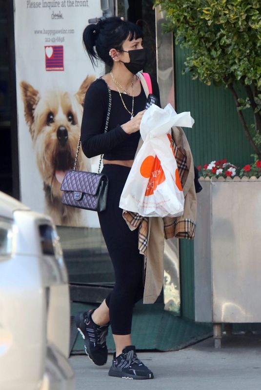 LILY ALLEN Out Shopping in New York 05/21/2021
