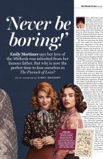 LILY JAMES and EMILY MORTIMER in Radio Times Magazine, May 2021