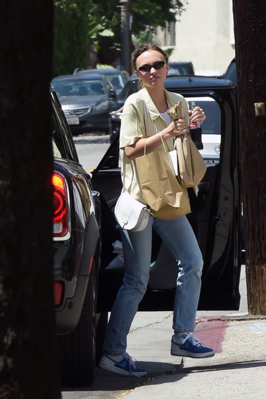 LILY-ROSE DEPP Out and About in New York 05/19/2021