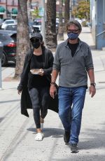 LISA RINNA and Harry Hamlin at Cafe Vida in Pacific Palisades 05/28/2021