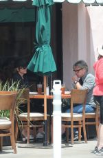 LISA RINNA and Harry Hamlin at Cafe Vida in Pacific Palisades 05/28/2021