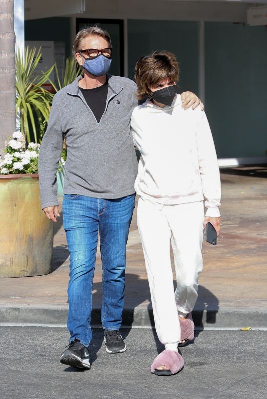 LISA RINNA and Harry Hamlin Out in Los Angeles 05/08/2021