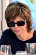 LISA RINNA Out for Lunch in Malibu 05/23/2021