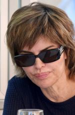 LISA RINNA Out for Lunch in Malibu 05/23/2021