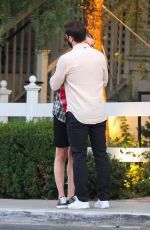 LISA STELLY and Skylar Astin at San Vicente Bungalow in West Hollywood 05/28/2021