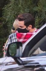 LISA STELLY and Skylar Astin at San Vicente Bungalow in West Hollywood 05/28/2021