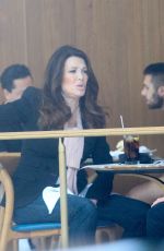 LISA VANDERPUMP and  Ken Todd Out for Lunch in Hollywood 05/01/2021