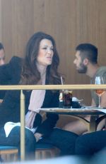 LISA VANDERPUMP and  Ken Todd Out for Lunch in Hollywood 05/01/2021