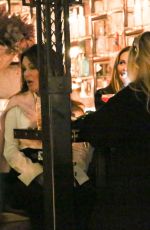 LISA VANDERPUMP Out for Dinner in West Hollywood 05/13/2021