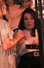 LISA VANDERPUMP Out for Dinner in West Hollywood 05/13/2021