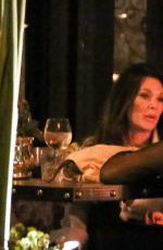 LISA VANDERPUMP Out for Dinner in West Hollywood 05/13/2021