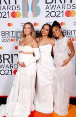 LITTLE MIX at 2021 Brit Awards in London 05/11/2021