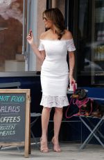 LIZIE CUNDY Leaves a Hair Salon in London 05/26/2021