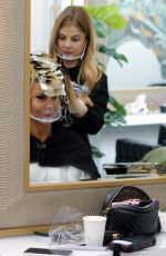 LIZZIE CUNDY at R.H.Salon in Knightsbridge 05/04/2021