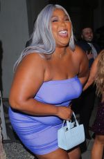 LIZZO at Catch LA in West Hollywood 05/22/2021