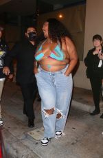 LIZZO at Catch LA in West Hollywood 05/29/2021