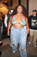 LIZZO at Catch LA in West Hollywood 05/29/2021