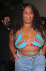 LIZZO at Catch LA in West Hollywood 05/29/2021