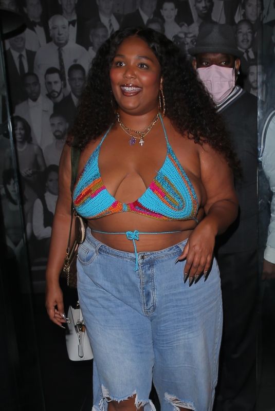 LIZZO at Catch LA in West Hollywood 05/29/2021