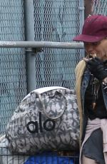 LONI WILLISON Out with Her Squirrels in Los Angeles 05/11/2021