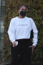 LORI HARVEY at a Skin Care Clinic in West Hollywood 05/20/2021