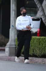 LORI HARVEY at a Skin Care Clinic in West Hollywood 05/20/2021