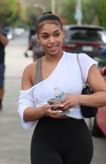 LORI HARVEY Leaves Pilates Class in West Hollywood 05/14/2021