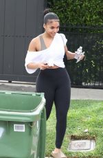 LORI HARVEY Leaves Pilates Class in West Hollywood 05/14/2021