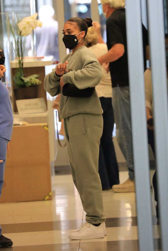 LORI HARVEY Out and about in Beverly Hills 05/18/2021