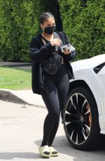 LORI HARVEY Out and About in Beverly Hills 05/19/2021