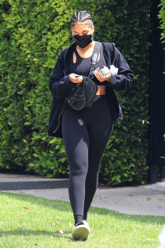 LORI HARVEY Out and About in Beverly Hills 05/19/2021