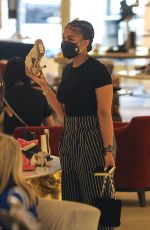LORI HARVEY Out Shopping in Beverly Hills 04/30/2021