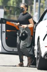 LORI HARVEY Out Shopping in Beverly Hills 04/30/2021