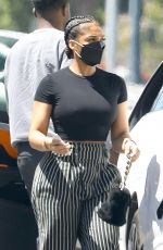 LORI HARVEY Out Shopping in Beverly Hills 04/30/2021