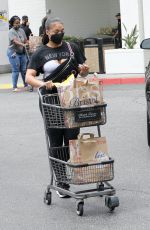 LORI HARVEY Shopping at Bristol Farms 05/17/2021
