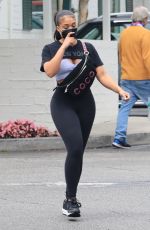 LORI HARVEY Shopping at Bristol Farms 05/17/2021