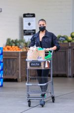 LORI HARVEY Shopping at Bristol Farms in West Hollywood 05/25/2021